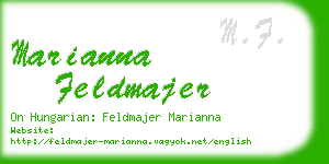 marianna feldmajer business card